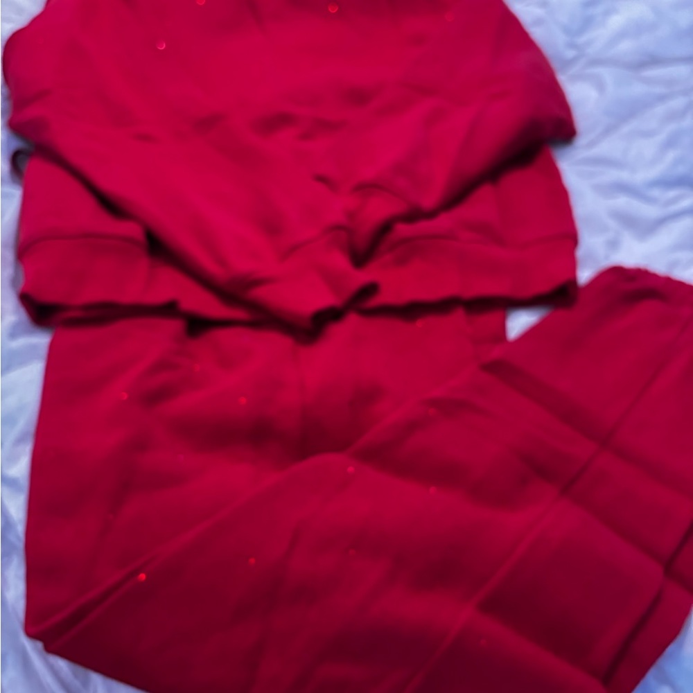 Victoria's Secret Vibrant Red Joggers